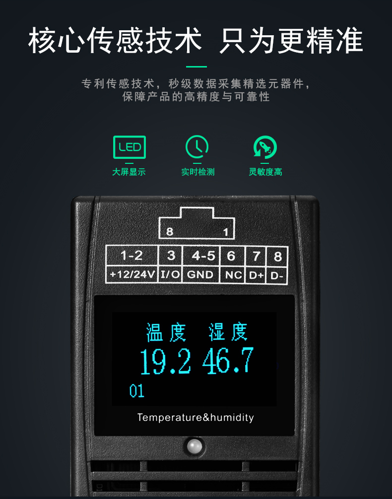 SPD-HT485_D機架溫濕度傳感器,機架溫濕度傳感器 SPD-HT485_D機架溫濕度傳感器,機架溫濕度傳感器